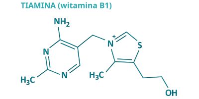 Przyczyny Zespołu Korsakowa - niedobór tiaminy - wit. B1